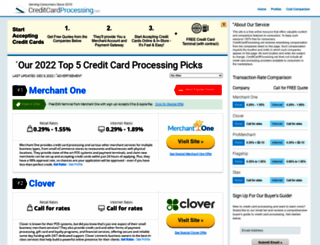 creditcardprocessing.net screenshot