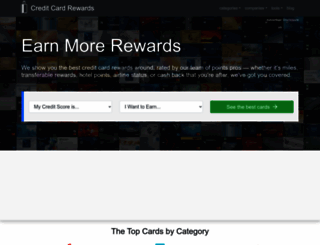 creditcardrewards.com screenshot