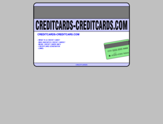 creditcards-creditcards.com screenshot