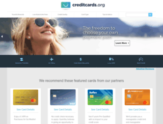 creditcards.org screenshot