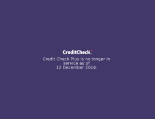 creditcheckplus.co.uk screenshot