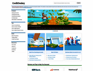 creditdonkey.com screenshot