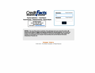 creditfacts.instascreen.net screenshot
