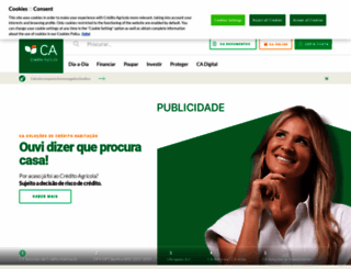 creditoagricola.pt screenshot