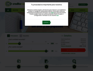 creditomas.es screenshot