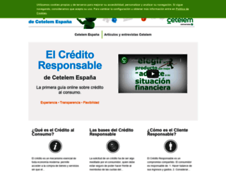 creditoresponsable.es screenshot