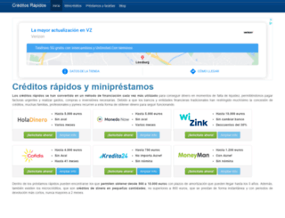 creditosrapidosaqui.com screenshot