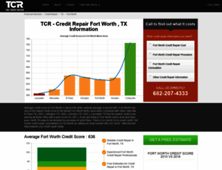creditrepairfortworth.info screenshot