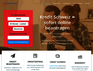 creditschweiz.com screenshot