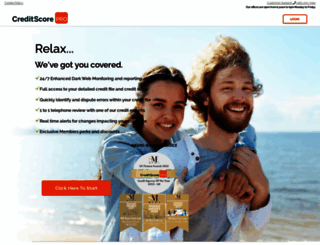 creditscorepro.com screenshot