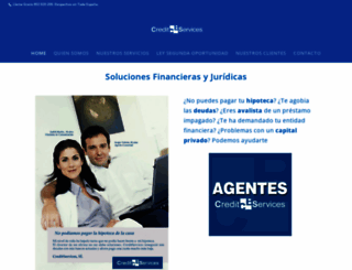 creditservices.es screenshot