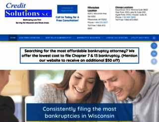 creditsolutionslaw.com screenshot