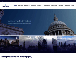 credius.com screenshot
