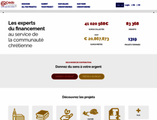 credofunding.fr screenshot