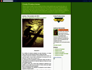 credoproducciones.blogspot.com screenshot