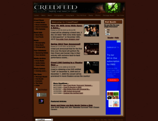 creedfeed.com screenshot