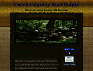 creekcountryrealestate.com screenshot
