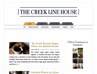 creeklinehouse.com screenshot