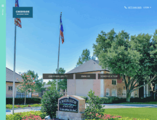 creeksidedallasapts.com screenshot