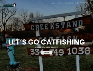 creekstandcatfish.com screenshot