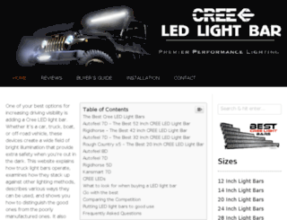 creeledlightbar.com screenshot