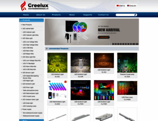 creelux.com screenshot