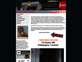 creemeestand.com screenshot