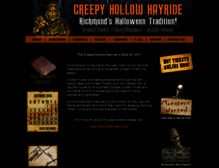 creepyhollowhayride.com screenshot
