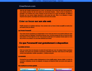 creerforum.com screenshot