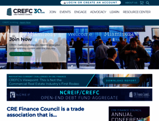 crefc.org screenshot
