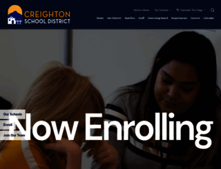 creightonschools.org screenshot