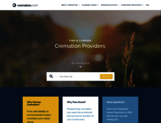 cremation.org screenshot