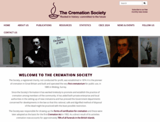 cremation.org.uk screenshot