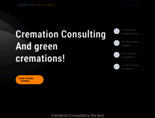 cremationconsultancy.com screenshot