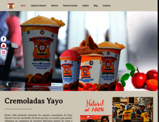 cremoladasyayo.com.pe screenshot