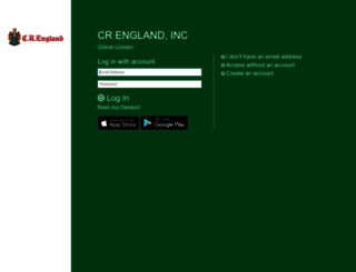 crengland.greenemployee.com screenshot