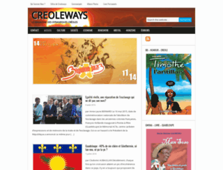 creoleways.com screenshot