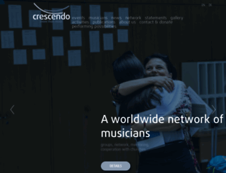 crescendo.org screenshot
