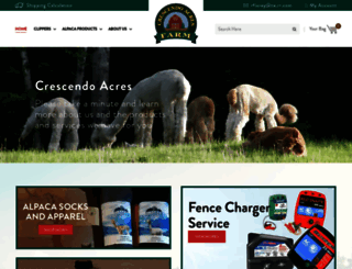 crescendoacres.com screenshot