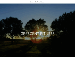 crescentfitness.com screenshot