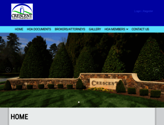 crescentgolfcommunity.com screenshot