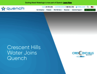 crescenthillswater.com screenshot