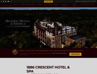 crescenthotel.com screenshot