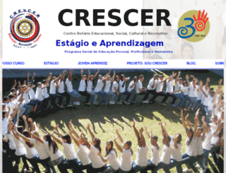 crescerrotary.com.br screenshot