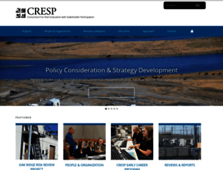 cresp.org screenshot