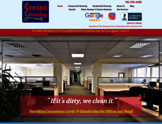 crespocleaning.com screenshot
