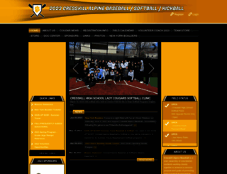 cresskillalpinebaseball.com screenshot