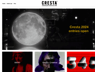 cresta-awards.com screenshot