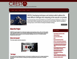 cresta-project.eu screenshot