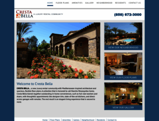 crestabellaliving.com screenshot